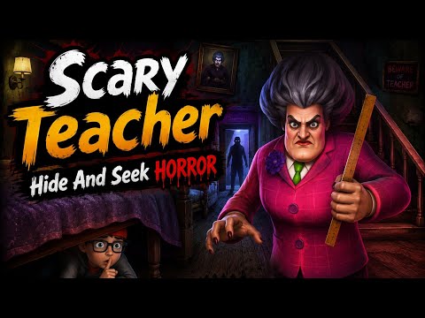 Scary Teacher Hide and Seek gameplay from Poki — video guide thumbnail